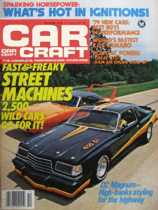 CAR CRAFT 1978 OCT - GTO, MAGNUM, REHER-MORRISON